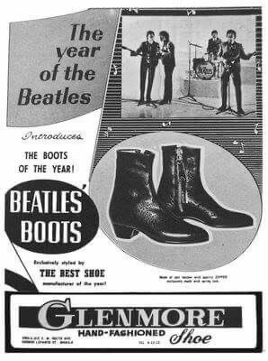 Beatle Boots Ad · Step in Time: Youthquake Footwear from the TFC · UNT  Library Omeka S